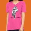 Missy's Relaxed Jersey Short-Sleeve V-Neck T-Shirt Thumbnail