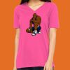 Missy's Relaxed Jersey Short-Sleeve V-Neck T-Shirt Thumbnail