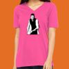 Missy's Relaxed Jersey Short-Sleeve V-Neck T-Shirt Thumbnail