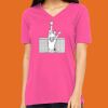 Missy's Relaxed Jersey Short-Sleeve V-Neck T-Shirt Thumbnail