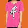 Missy's Relaxed Jersey Short-Sleeve V-Neck T-Shirt Thumbnail