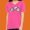 Missy's Relaxed Jersey Short-Sleeve V-Neck T-Shirt Thumbnail