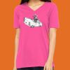 Missy's Relaxed Jersey Short-Sleeve V-Neck T-Shirt Thumbnail