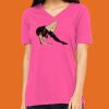 Missy's Relaxed Jersey Short-Sleeve V-Neck T-Shirt Thumbnail