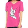 Missy's Relaxed Jersey Short-Sleeve V-Neck T-Shirt Thumbnail