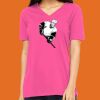 Missy's Relaxed Jersey Short-Sleeve V-Neck T-Shirt Thumbnail