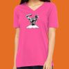 Missy's Relaxed Jersey Short-Sleeve V-Neck T-Shirt Thumbnail