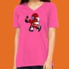 Missy's Relaxed Jersey Short-Sleeve V-Neck T-Shirt Thumbnail