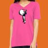 Missy's Relaxed Jersey Short-Sleeve V-Neck T-Shirt Thumbnail
