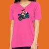 Missy's Relaxed Jersey Short-Sleeve V-Neck T-Shirt Thumbnail