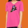 Missy's Relaxed Jersey Short-Sleeve V-Neck T-Shirt Thumbnail