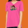 Missy's Relaxed Jersey Short-Sleeve V-Neck T-Shirt Thumbnail