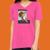 Missy's Relaxed Jersey Short-Sleeve V-Neck T-Shirt Thumbnail