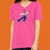 Missy's Relaxed Jersey Short-Sleeve V-Neck T-Shirt Thumbnail