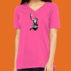 Missy's Relaxed Jersey Short-Sleeve V-Neck T-Shirt Thumbnail