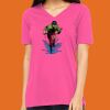 Missy's Relaxed Jersey Short-Sleeve V-Neck T-Shirt Thumbnail