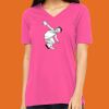 Missy's Relaxed Jersey Short-Sleeve V-Neck T-Shirt Thumbnail