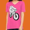 Missy's Relaxed Jersey Short-Sleeve V-Neck T-Shirt Thumbnail