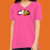 Missy's Relaxed Jersey Short-Sleeve V-Neck T-Shirt Thumbnail