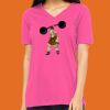 Missy's Relaxed Jersey Short-Sleeve V-Neck T-Shirt Thumbnail