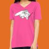 Missy's Relaxed Jersey Short-Sleeve V-Neck T-Shirt Thumbnail