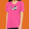 Missy's Relaxed Jersey Short-Sleeve V-Neck T-Shirt Thumbnail