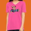 Missy's Relaxed Jersey Short-Sleeve V-Neck T-Shirt Thumbnail