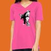 Missy's Relaxed Jersey Short-Sleeve V-Neck T-Shirt Thumbnail