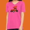 Missy's Relaxed Jersey Short-Sleeve V-Neck T-Shirt Thumbnail