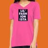 Missy's Relaxed Jersey Short-Sleeve V-Neck T-Shirt Thumbnail