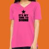 Missy's Relaxed Jersey Short-Sleeve V-Neck T-Shirt Thumbnail