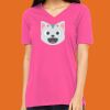 Missy's Relaxed Jersey Short-Sleeve V-Neck T-Shirt Thumbnail