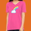 Missy's Relaxed Jersey Short-Sleeve V-Neck T-Shirt Thumbnail