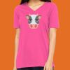 Missy's Relaxed Jersey Short-Sleeve V-Neck T-Shirt Thumbnail