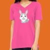 Missy's Relaxed Jersey Short-Sleeve V-Neck T-Shirt Thumbnail
