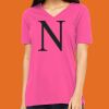 Missy's Relaxed Jersey Short-Sleeve V-Neck T-Shirt Thumbnail