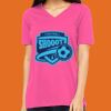 Missy's Relaxed Jersey Short-Sleeve V-Neck T-Shirt Thumbnail
