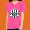 Missy's Relaxed Jersey Short-Sleeve V-Neck T-Shirt Thumbnail