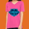 Missy's Relaxed Jersey Short-Sleeve V-Neck T-Shirt Thumbnail