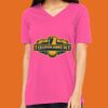 Missy's Relaxed Jersey Short-Sleeve V-Neck T-Shirt Thumbnail