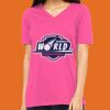 Missy's Relaxed Jersey Short-Sleeve V-Neck T-Shirt Thumbnail