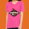 Missy's Relaxed Jersey Short-Sleeve V-Neck T-Shirt Thumbnail