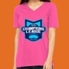 Missy's Relaxed Jersey Short-Sleeve V-Neck T-Shirt Thumbnail