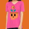 Missy's Relaxed Jersey Short-Sleeve V-Neck T-Shirt Thumbnail