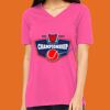 Missy's Relaxed Jersey Short-Sleeve V-Neck T-Shirt Thumbnail