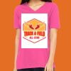 Missy's Relaxed Jersey Short-Sleeve V-Neck T-Shirt Thumbnail