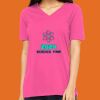 Missy's Relaxed Jersey Short-Sleeve V-Neck T-Shirt Thumbnail