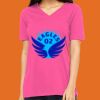 Missy's Relaxed Jersey Short-Sleeve V-Neck T-Shirt Thumbnail