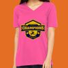 Missy's Relaxed Jersey Short-Sleeve V-Neck T-Shirt Thumbnail