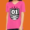 Missy's Relaxed Jersey Short-Sleeve V-Neck T-Shirt Thumbnail